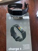 Fitbit charge 5, Ophalen, Zo goed als nieuw, Zwart, Android