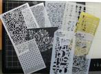 Stencils en Embossingfolders, Hobby en Vrije tijd, Kaarten | Zelf maken, Ophalen of Verzenden, Zo goed als nieuw, Overige thema's