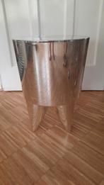 De Bubu van Starck in het zilver!, Huis en Inrichting, Minder dan 55 cm, Gebruikt, Ophalen of Verzenden, 60 cm of meer