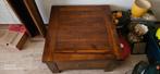 salontafel van massief hout, Ophalen, Overige materialen, 50 tot 100 cm, Vierkant