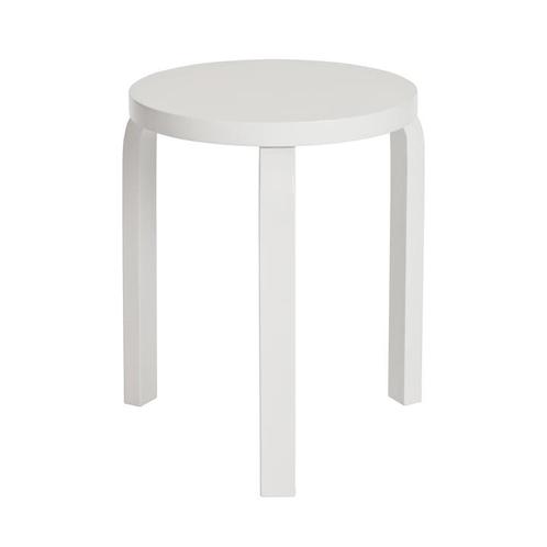 10  Artek Stool kruk 60cm Wit Nieuw, Huis en Inrichting, Krukjes, Nieuw, Hout, Ophalen of Verzenden