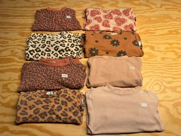 8x Feetje pyjama’s, maat 62-98 beschikbaar voor biedingen