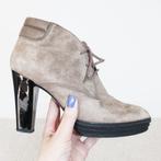 Schitterende Suede Hogan Enkellaarsjes -31 (Maat 40) € 55,-, Beige, Lage of Enkellaarzen, Ophalen of Verzenden, Hogan