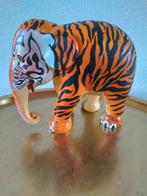 Elephant Parade Olifant "Tijger" 15 cm hoog, Verzamelen, Beelden en Beeldjes, Ophalen of Verzenden, Zo goed als nieuw, Dier