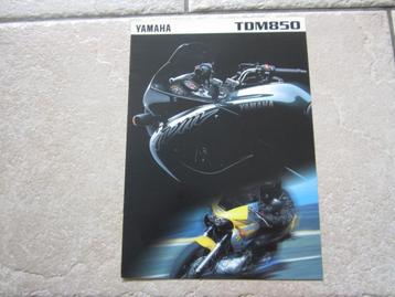 Yamaha TDM850 4TX brochure folder 1996 beschikbaar voor biedingen