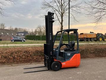 Te koop toyota elektrische heftruck 8FBE15T beschikbaar voor biedingen
