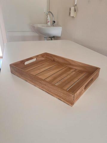 Houten Dienblad Rechthoekig beschikbaar voor biedingen