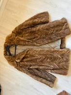 Vintage bontjas, Ophalen of Verzenden, Gedragen, Bruin