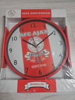 Ajax wandklok nieuw in de verpakking, Ophalen of Verzenden, Nieuw, Ajax