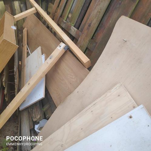 houten palen. planken. kastjes met lades, Doe-het-zelf en Verbouw, Hout en Planken, Gebruikt, Plank, Overige houtsoorten, 200 tot 250 cm