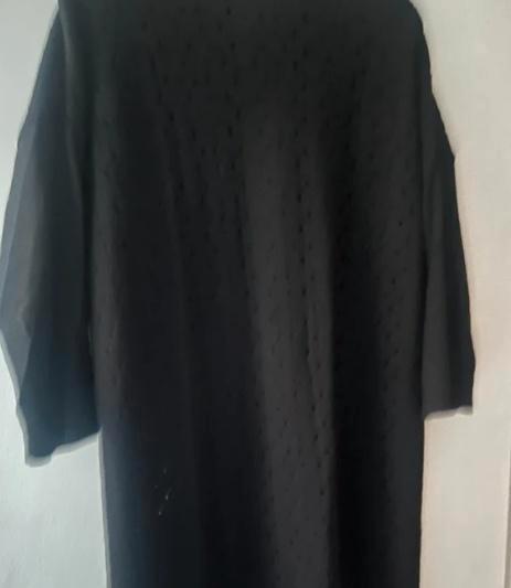 Marina Rinaldi jurk 46/48, Kleding | Dames, Jurken, Nieuw, Maat 46/48 (XL) of groter, Zwart, Onder de knie, Ophalen of Verzenden