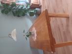 Hele fijne eikenhouten tafel van 200 x 91 cm., Huis en Inrichting, Tafels | Eettafels, Ophalen, Gebruikt, 200 cm of meer, 50 tot 100 cm