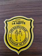 2937 Vintage La Notte Sticker Purmerend, Verzamelen, Ophalen of Verzenden, Gebruikt