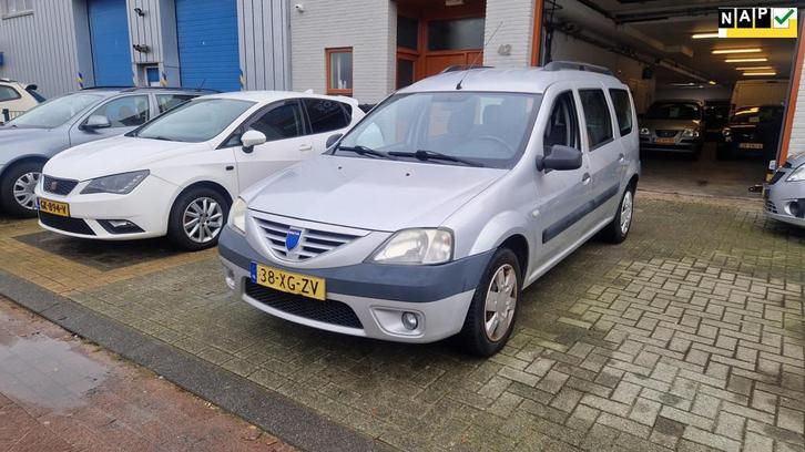 Dacia Logan MCV 1.6 Lauréate apk tot 29-10-2026, Auto's, Dacia, Bedrijf, Te koop, Logan MCV, ABS, Airbags, Airconditioning, Boordcomputer