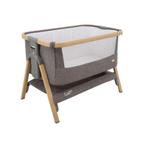 Tutti Bambini CoZee Bedside Crib Oak/Charcoal, Ophalen, Zo goed als nieuw, Ledikant