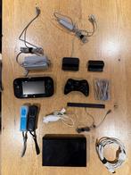Complete Nintendo Wii U Set | Zwart 32GB | Pro Controller, Spelcomputers en Games, Ophalen of Verzenden, Gebruikt, Met 3 controllers of meer