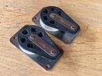2 x Barton schildpadblok 45 mm, Watersport en Boten, Accessoires en Onderhoud, Ophalen of Verzenden, Gebruikt, Overige typen