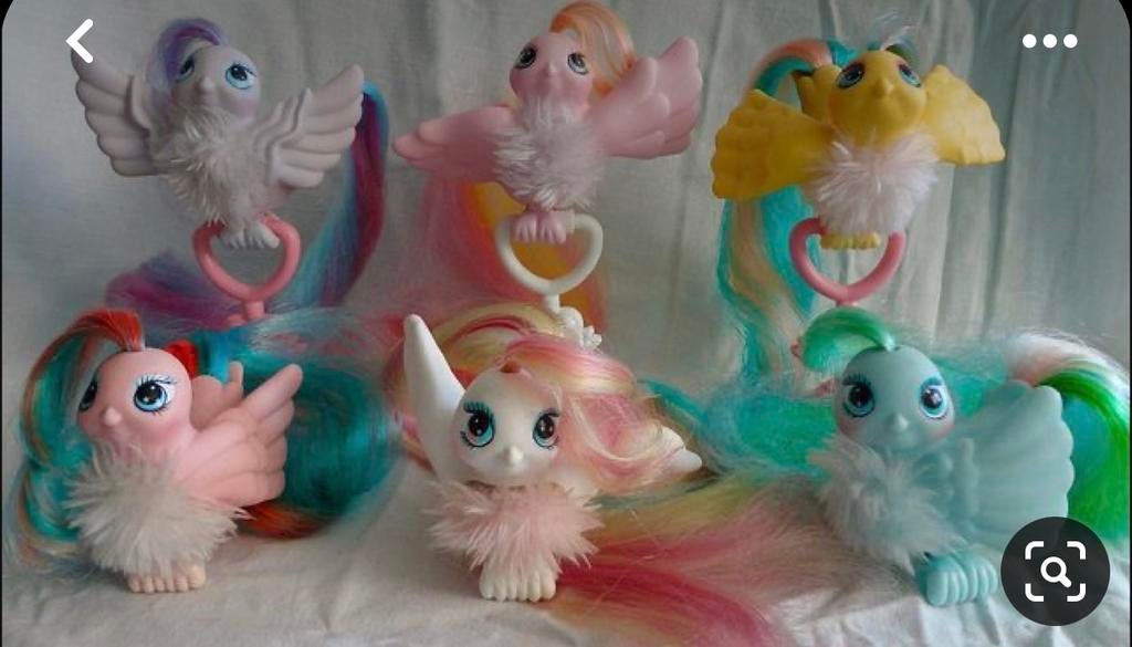 Gezocht! Fairy Tails Hasbro Kuifstaartjes Vogel Popjes, Ophalen of Verzenden, Overige typen