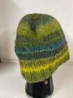 Groene wollen muts (2b), Kleding | Dames, Ophalen of Verzenden, Gedragen, One size fits all, Hoed
