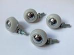 4x zwenkwielen met Diameter wiel 4 cm, Antiek en Kunst, Ophalen of Verzenden