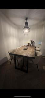 Eettafel en Salontafel Richmond Herringbone, 200 cm of meer, Vijf personen of meer, Rechthoekig, 50 tot 100 cm