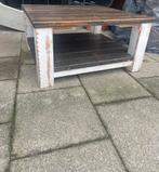 Salon tafel, Huis en Inrichting, Tafels | Salontafels, Ophalen, Gebruikt, 100 tot 150 cm, Vierkant