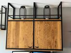 wandkast, Huis en Inrichting, Kasten | Wandmeubels, Ophalen, 100 tot 150 cm, Eikenhout, Minder dan 150 cm
