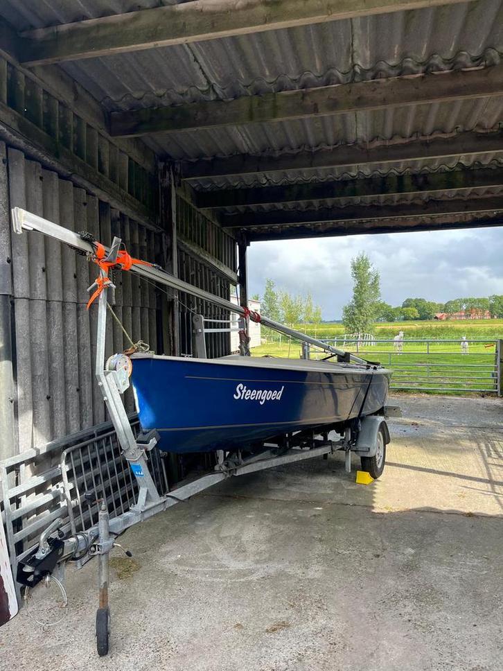 Nette openzeilboot volksboot VB480, Watersport en Boten, Zeilen en Zeiltoebehoren, Zo goed als nieuw, Ophalen of Verzenden