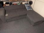 Oude grijze stoffen bank, Huis en Inrichting, Slaapkamer | Slaapbanken, Ophalen, Gebruikt, Tweepersoons