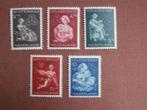 NL 1944; WINTERHULP/VOLKSDIENST per serie of blokken van 4, Postzegels en Munten, Postzegels | Nederland, Verzenden, Na 1940, Postfris