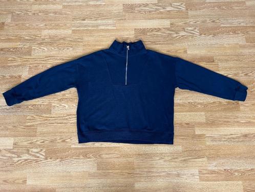 Donkerblauwe trui/sweater MXO maat XL, Kleding | Dames, Truien en Vesten, Gedragen, Maat 46/48 (XL) of groter, Blauw, Ophalen of Verzenden
