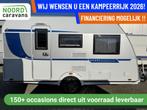 Knaus SPORT SILVER 400 LK, STAPELBED,FIETSENDR, VOORTENT, Caravans en Kamperen, Caravans, Bedrijf, 5 tot 6 meter, Knaus, Tot en met 4
