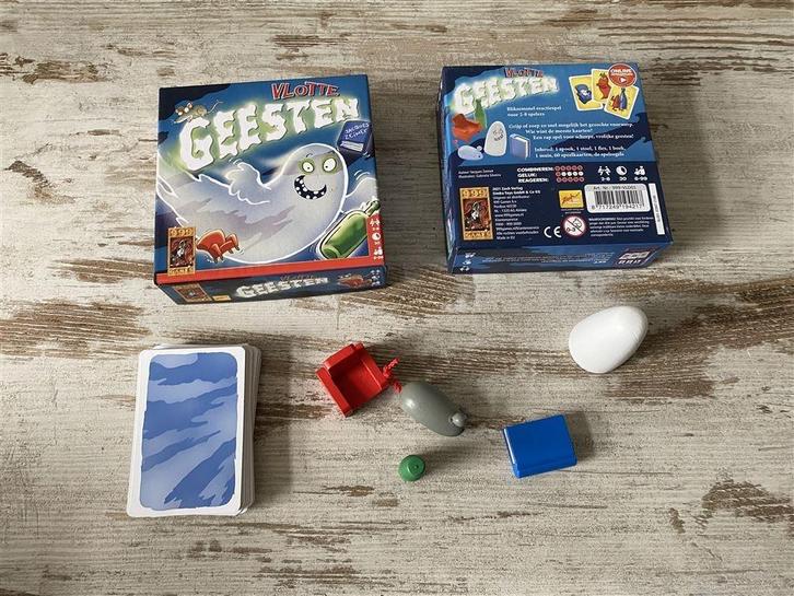 999 games Vlotte geesten [s216], Hobby en Vrije tijd, Gezelschapsspellen | Bordspellen, Zo goed als nieuw, Ophalen of Verzenden