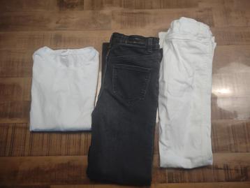 Kleding set meisje maat 146/152 , shirt en 2 broeken beschikbaar voor biedingen