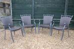 tuinstoelen, Tuin en Terras, Ophalen, Gebruikt, Kunststof