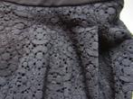 F117 EXPRESSO mt 40 rok zwart mat kant, Maat 38/40 (M), Zwart, Zo goed als nieuw, Knielengte