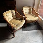Twee klassieke fauteuils, Huis en Inrichting, Fauteuils, Ophalen, Gebruikt, 75 tot 100 cm