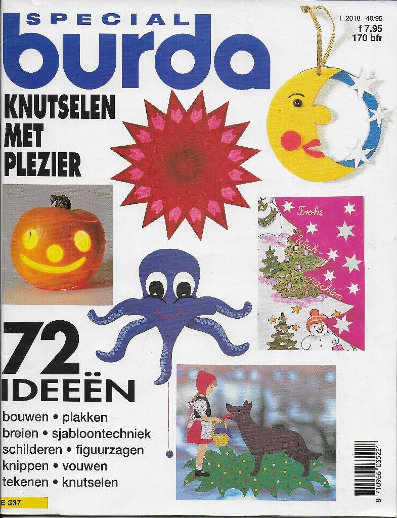 Tijdschrift Burda special knutselen met plezier, Hobby en Vrije tijd, Ophalen of Verzenden, Nieuw