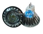 LED spot MR11 3W 12V Epistar COB dimbaar warm wit, Led-lamp, Minder dan 30 watt, Nieuw, Bipin of Steekvoet