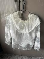 Witte zara blouse XL, Kleding | Dames, Blouses en Tunieken, Ophalen of Verzenden