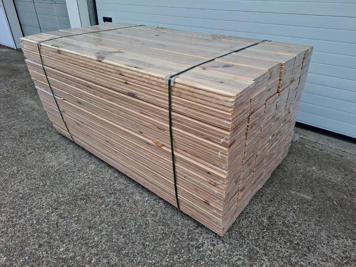 Grenen vloerdelen / planken mes en groef planken A sortering, Doe-het-zelf en Verbouw, Hout en Planken, Nieuw, Plank, Grenen, 200 tot 250 cm