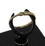 14k gouden dames ring met 2 diamanten Vintage klassiek, Goud, Goud, Met edelsteen, Ophalen of Verzenden