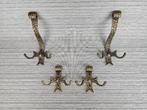Setje klassieke Kapstokhaken 4x ( Lot 9), Gebruikt, Wandhaken, Ophalen of Verzenden, Minder dan 100 cm