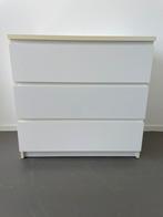 IKEA ladekast 3 lades, wit, MALM, Huis en Inrichting, Kasten | Ladekasten, Ophalen, Gebruikt, 50 tot 100 cm, 3 of 4 laden