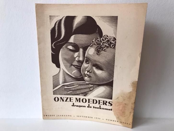 Onze Moeders / pater Seb. van Gein, Verzamelen, Tijdschriften, Kranten en Knipsels, Tijdschrift, Nederland, 1920 tot 1940, Ophalen of Verzenden