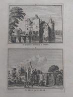 85-86 / Ridderhofstad De Haar in Haar Zuilens Gravure, Antiek en Kunst, Ophalen of Verzenden