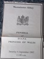 Diana Princess of Wales plakboeken, Verzamelen, Koninklijk Huis en Royalty, Ophalen of Verzenden, Gebruikt, Buitenland, Tijdschrift of Boek