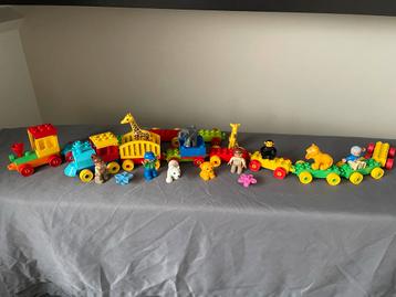 Duplo Trein met Circus Dieren beschikbaar voor biedingen
