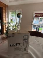 Vedette bier glazen, Ophalen of Verzenden, Zo goed als nieuw, Bierglas