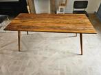 Massief houten eettafel in zeer goede staat, Huis en Inrichting, Tafels | Eettafels, Ophalen, Gebruikt, 50 tot 100 cm, Vijf personen of meer